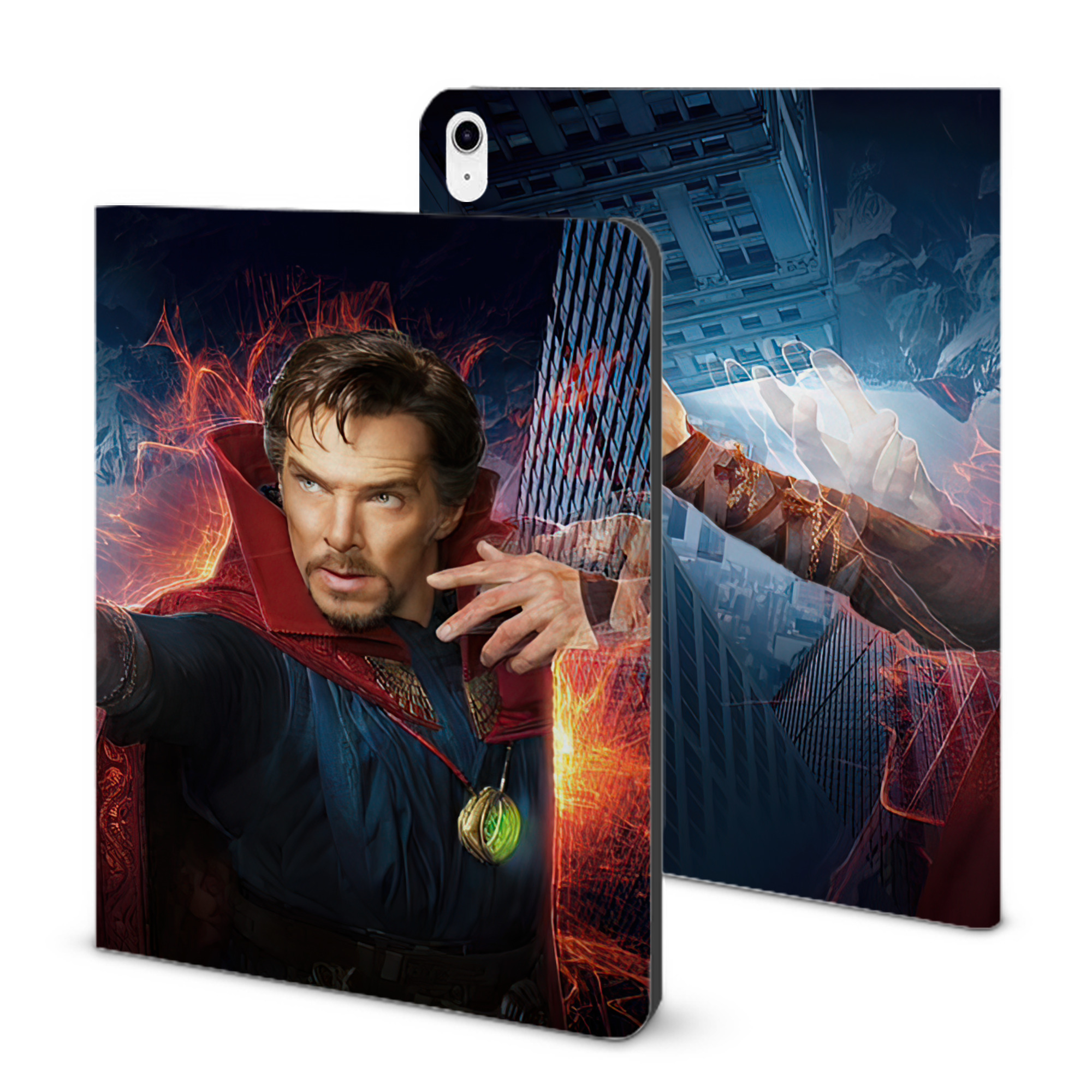 （画像用） アベンジャーズ The Avengers IPad ケース ブック型 PUレザー TPU 耐衝撃 軽量 薄型 ペン収納なし 全面保護 IPad 各モデル対応